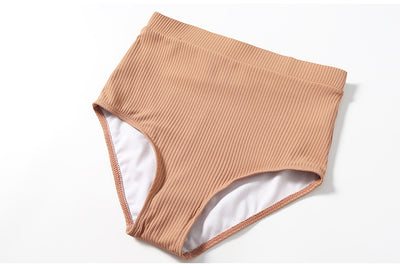 Traje de Baño Enterizo de Talle Alto Efecto Reductor con Abertura Lateral - Image 11