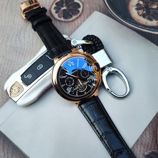 Reloj Automático Tourbillon para Hombre - Movimiento Mecánico de Precisión - Image 4