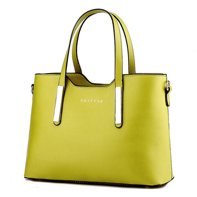 Bolso Mensajero de Cuero para Mujer - Cartera Bandolera Elegante - Image 9