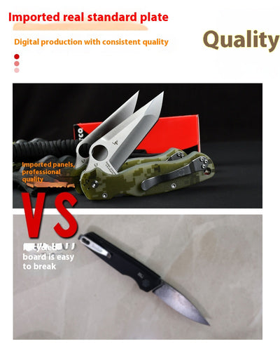 Cuchillo Plegable de Bolsillo Ultraresistente para Camping - Image 9