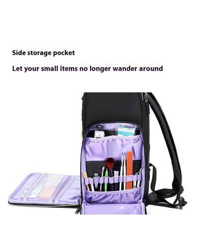Bolsa Organizadora de Esmaltes de Uñas de Doble Compartimento - Image 8