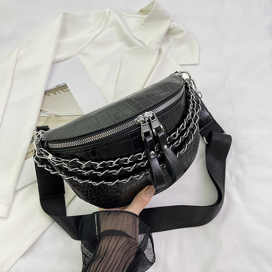 Bolso Mensajero Patrón Piedra - Elegancia y Funcionalidad - Image 7