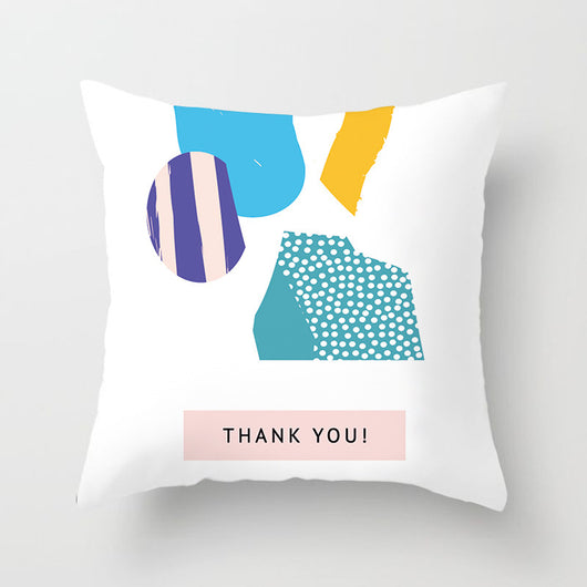 Funda de Almohada Geométrica Moderna en Poliéster Peachskin - Image 25