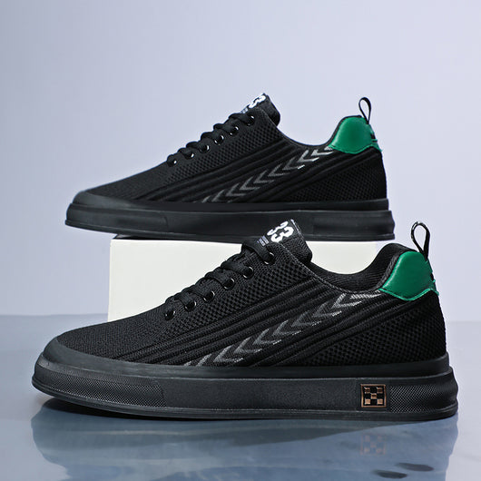 Zapatillas Deportivas Tejidas con Alzas Invisibles para Hombre - Image 4