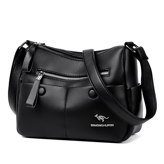 Bolso de Cuero Suave para Mamá - Diseño Minimalista y Versátil - Image 6