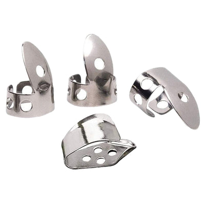 Set de 4 Dedales Metálicos para Guitarra - Protección Profesional - Image 7