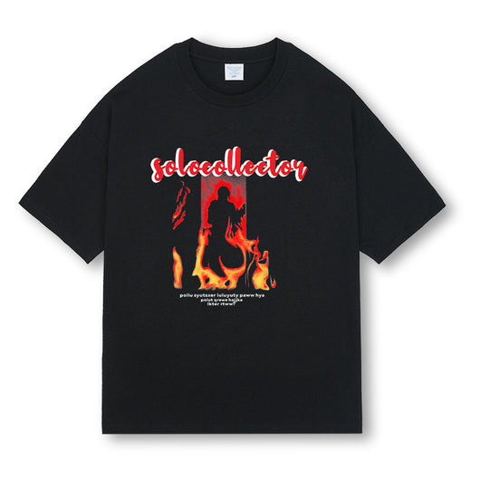 Camiseta Suelta de Manga Media Moderna para Hombre - Image 6
