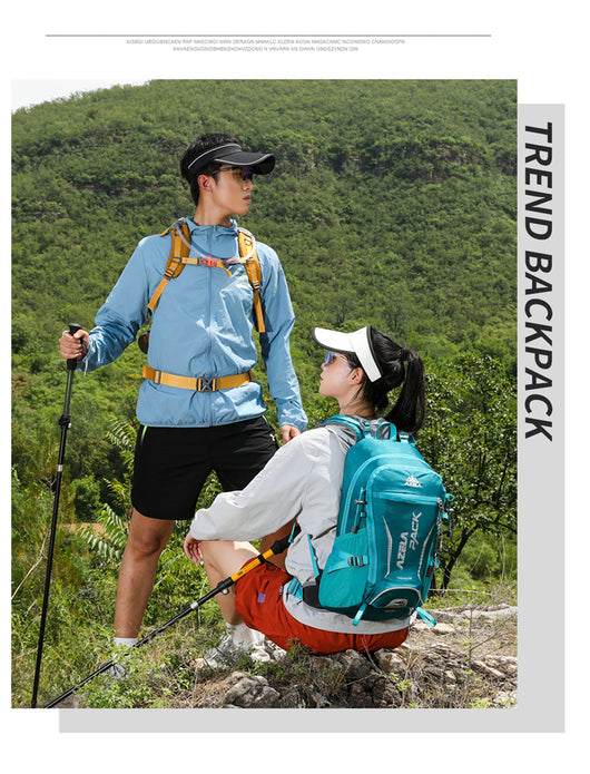 Mochila de Senderismo AZELA 30L Naranja - Resistente para Trekking y Montañismo - Image 35