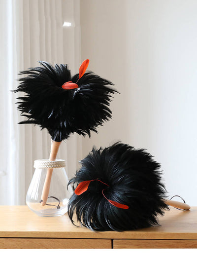 Plumero de Plumas Blanco - Limpiador de Polvo Decorativo - Image 16