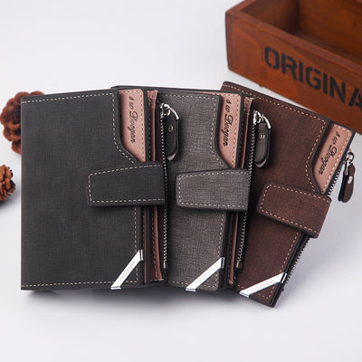 Billetera Corta Multifuncional Estilo Coreano para Hombre - Image 6