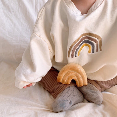 Conjunto Infantil de Manga Larga y Shorts - Image 8