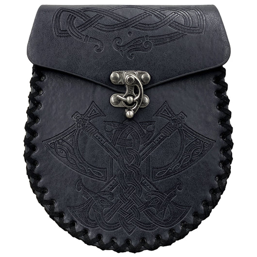 Bolsa Medieval Estilo Vikingo para Cintura - Monedero Vintage Artesanal - Image 7