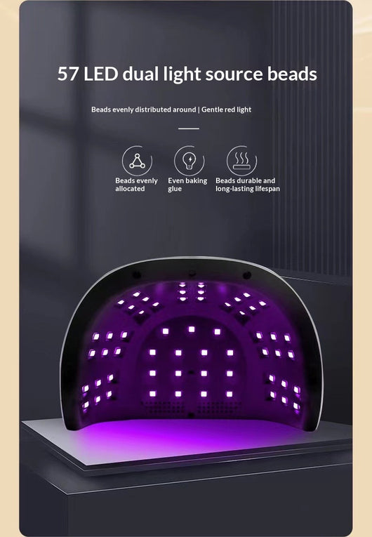 Lámpara LED UV de 256W con Secado Ultra Rápido e Incrustaciones de Diamante - Image 14