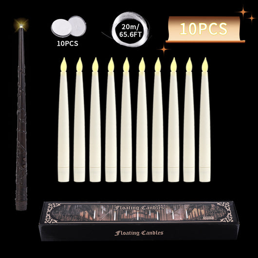 Set de Velas Navideñas LED con Control Remoto por Suspensión - Image 5
