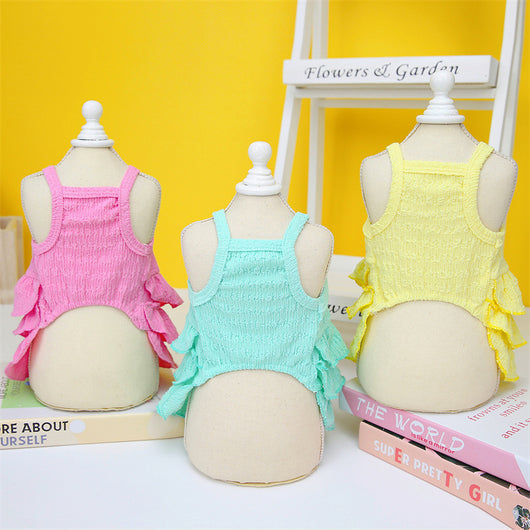 Vestido Princesa para Perros Pequeños - Falda Capas Elegante Teddy Bichon - Image 12