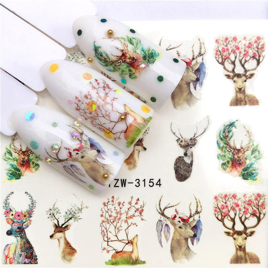 Calcomanías de Flores para Uñas - Image 16