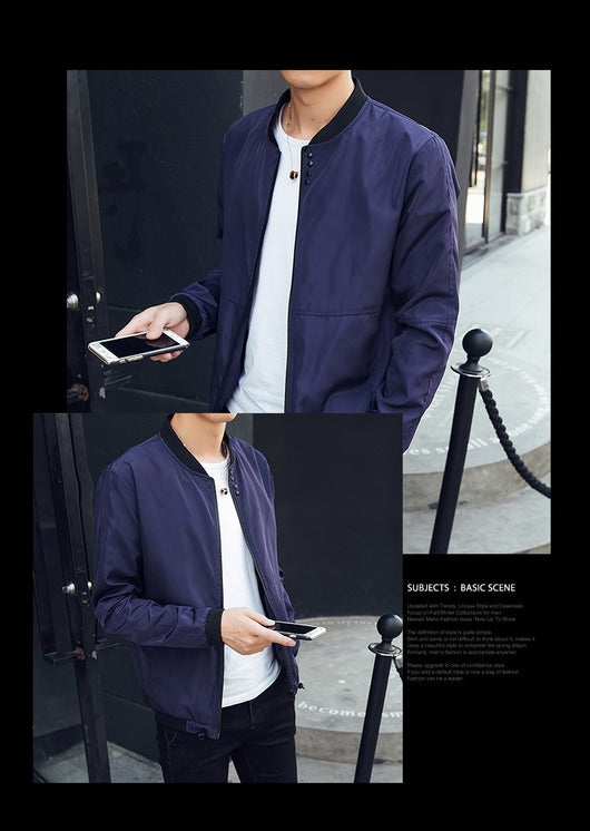 Chaqueta Slim Fit para Hombre Primavera/Otoño - Image 3