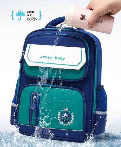 Mochila Escolar Ergonómica con Protección de Columna y Tela Impermeable - Image 53