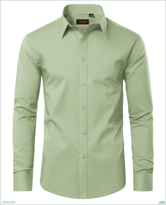Camisa Social Blanca Elástica Talla Grande Hombre - Bestseller Amazon - Image 14