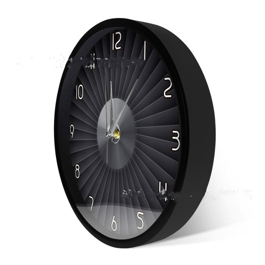 Reloj de Pared Turbina de Motor Aviación con Carcasa Metálica - Image 4