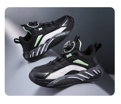 Zapatillas de Otoño Antideslizantes con Suela Flexible y Cierres Giratorios para Niños y Adolescentes - Image 11