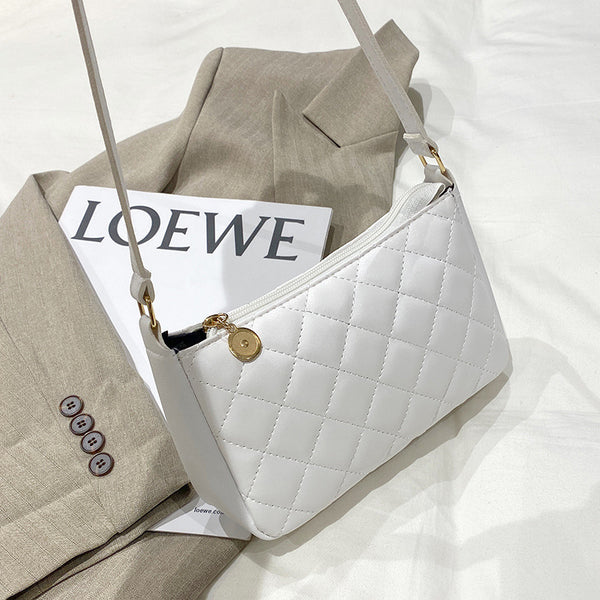 Bolso Bandolera Rombo Minimalista para Mujer - Image 12