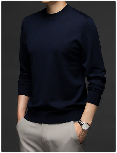 Suéter Base Cuello Alto Fino Versátil para Hombre - Image 18
