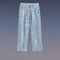Jeans Rectos Oversize Tie Dye Lavado Desgastado para Hombre