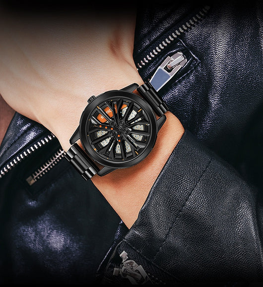 Reloj de Hombre Rueda de la Fortuna - Diseño Trendy con Energía de Buena Suerte - Image 20