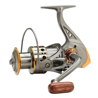 Carrete de Pesca Metálico DC - Rueda de Aluminio Resistente - Image 5
