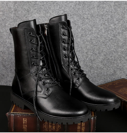 Botas Martin de Cuero Premium con Cierre y Suela Flexible - Image 11