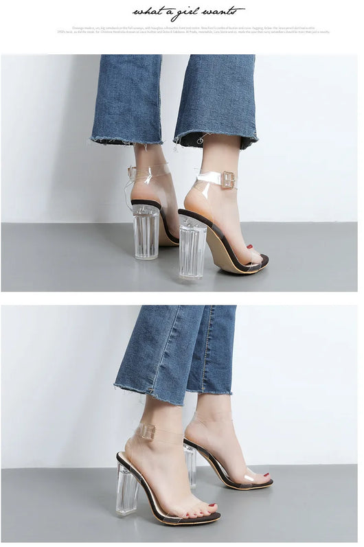 Sandalias de Tacón Alto Nude - Elegancia Atemporal - Image 29