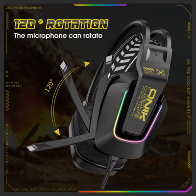 Auriculares Gaming Alámbricos con Luz LED - Image 21