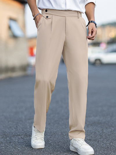Pantalones Casuales Rectos para Hombre - Estilo Versátil - Image 4