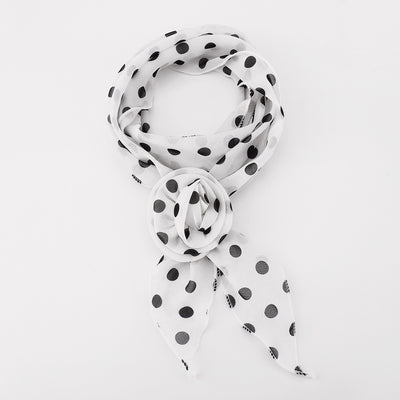 Pañuelo de Seda Estampado Leopardo y Lunares - Diseño Premium Rosa - Image 11