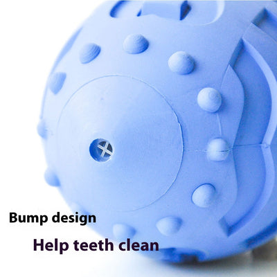Pelota Interactiva Resistente para Limpiar Dientes y Entrenar Mascotas - Image 3