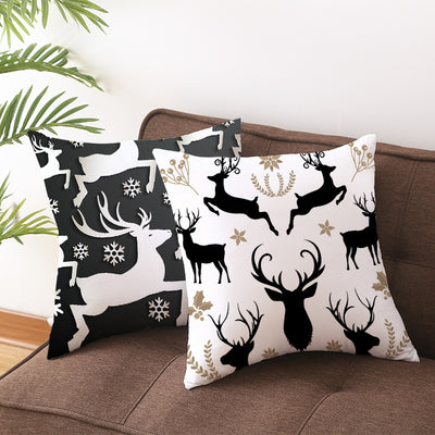 Funda de Cojín de Santa Claus para Decoración Suave del Hogar - Image 8