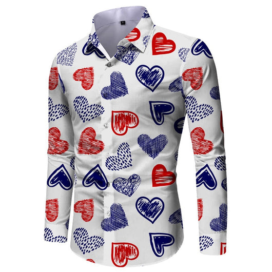 Camisa Casual Slim Fit Estampada para Hombre - Image 5