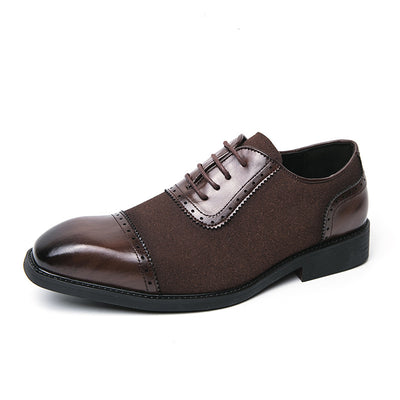 Zapatos de Negocios Cuero Premium con Suela Elevada y Punta Redonda - Image 7