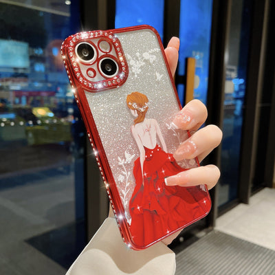 Funda Celular Degradado Brillante con Cristales Swarovski - Image 18