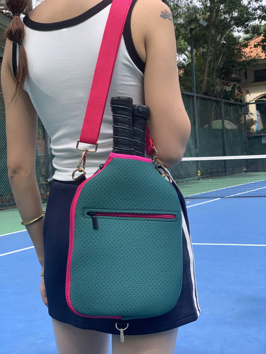 Bolsa de Pádel Crossbody con Gancho - Material de Buceo Resistente - Image 15