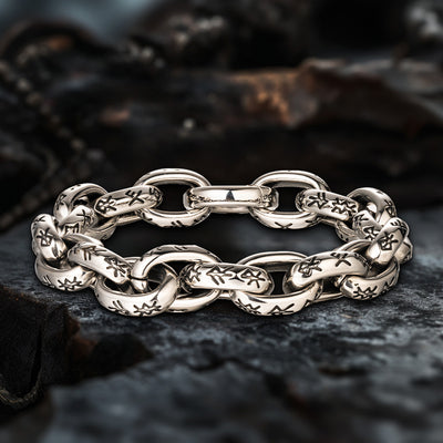 Pulsera Personalizada Seven Realms para Hombre - Estilo Retro - Image 2