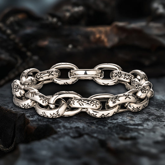 Pulsera Personalizada Seven Realms para Hombre - Estilo Retro - Image 2