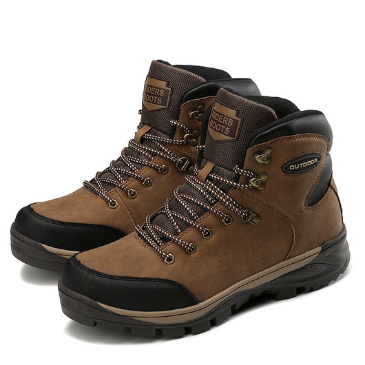 Botas Altas de Invierno para Hombre con Forro de Terciopelo Plus - Talla Grande - Image 13