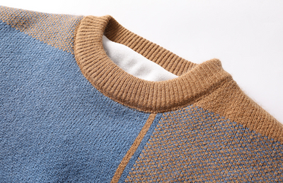 Suéter Acolchado de Terciopelo para Hombre - Camisa Base Larga Marca Trendy - Image 11