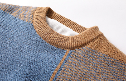 Suéter Acolchado de Terciopelo para Hombre - Camisa Base Larga Marca Trendy - Image 11