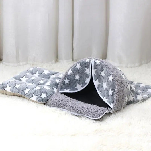 Cama Nido Térmico para Gatos - Saco de Invierno Acogedor con Diseño de Cueva - Image 7