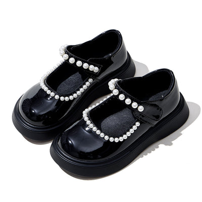 Zapatos Escolares Lolita de Cuero Suave para Niñas - Image 3