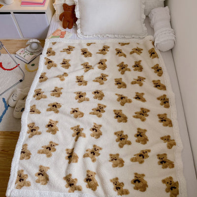 Manta Reversible de Velludo Cordero para Niños - Cobertor Suave Doble Cara - Image 9