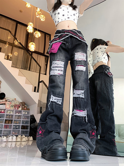 Jeans Flare Rotos con Diseño Desenfadado y Toque Chic - Image 14